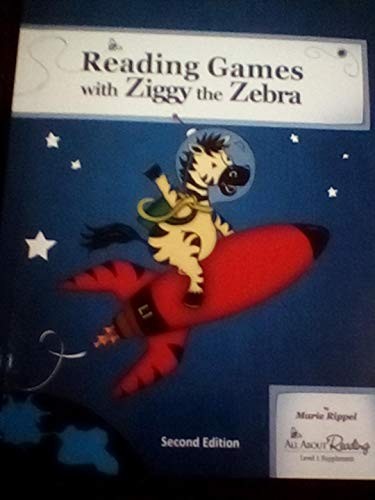 Reading Games with Ziggy Zebra Paperback by Marie Rippel Book The Fast Free