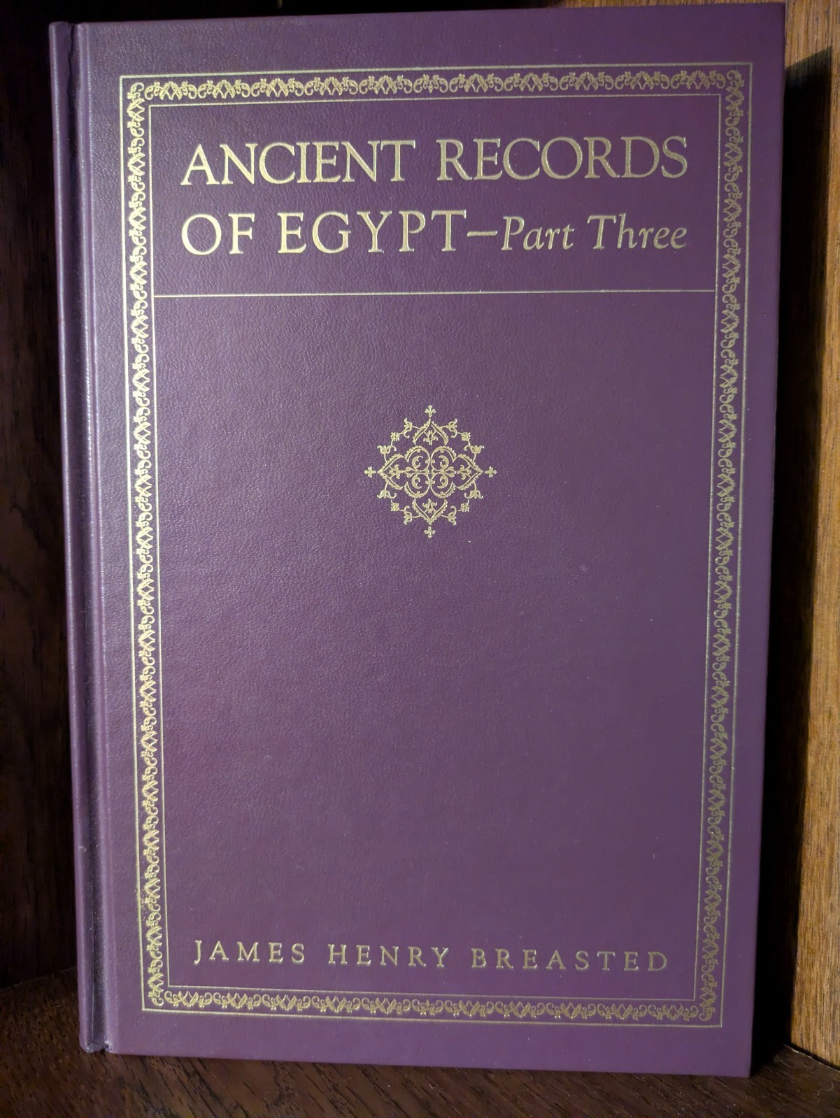 Ancient Records of Egypt Part 3 – By James Henry Breasted – Hardcover – 1988