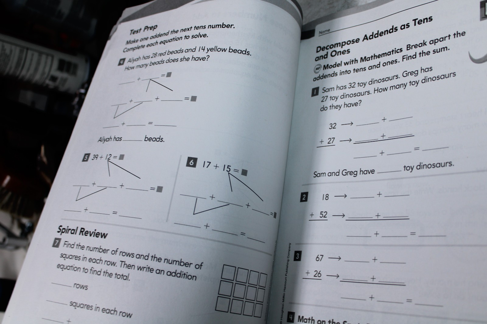 HMH into Math Practice and Homework Journal Grade 2 Homeschooling Illustrated