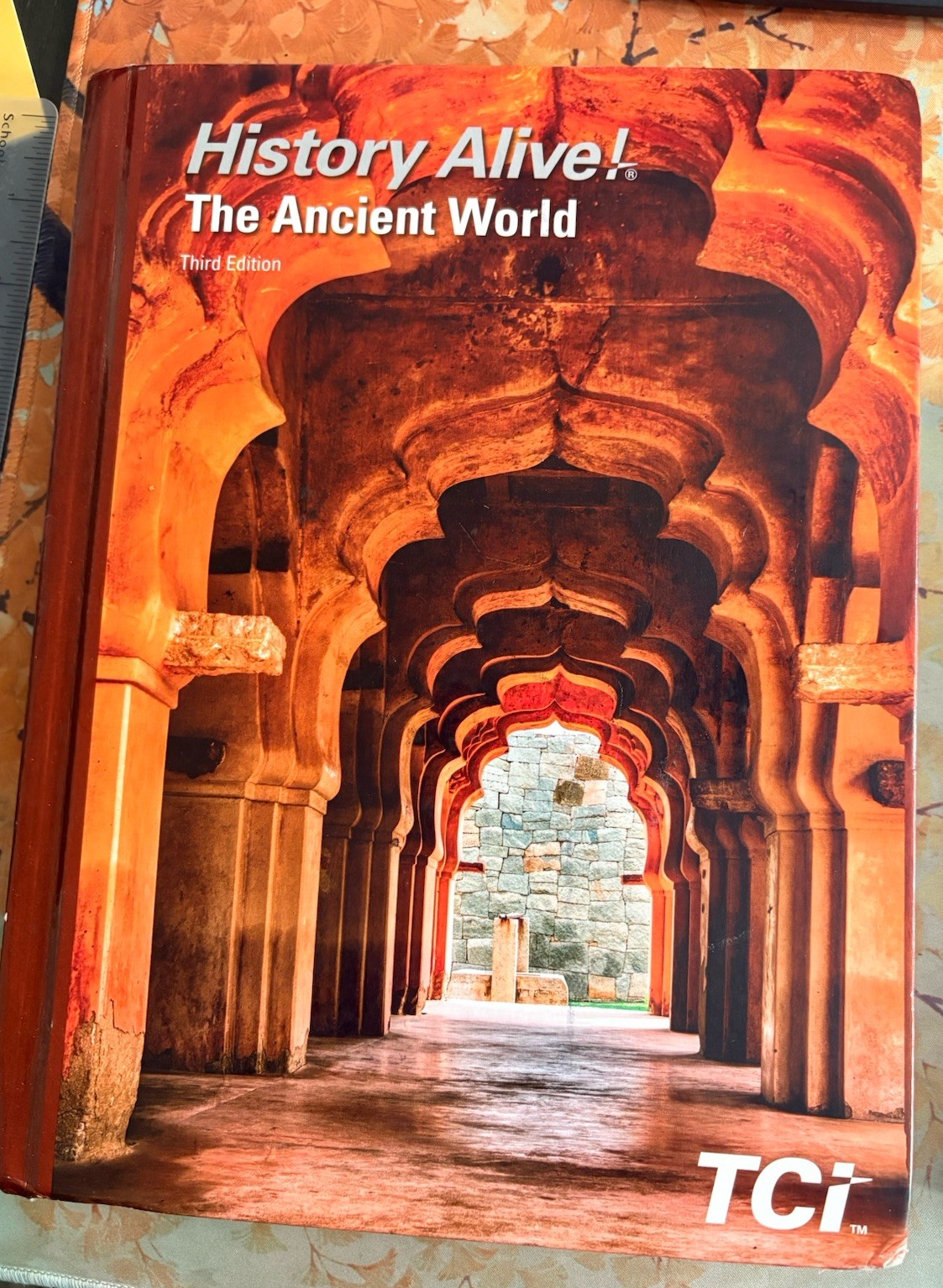 History Alive! The Ancient World TCI Hardcover Textbook Student School Book