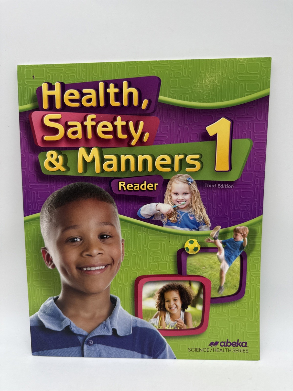 Abeka Health, Safety, & Manners Student Reader 1 (3rd Edition) 1st Grade NEW