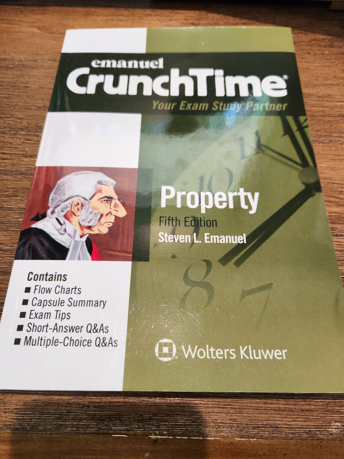 Emanuel Crunchtime for Property by Steven L Emanuel – Like New
