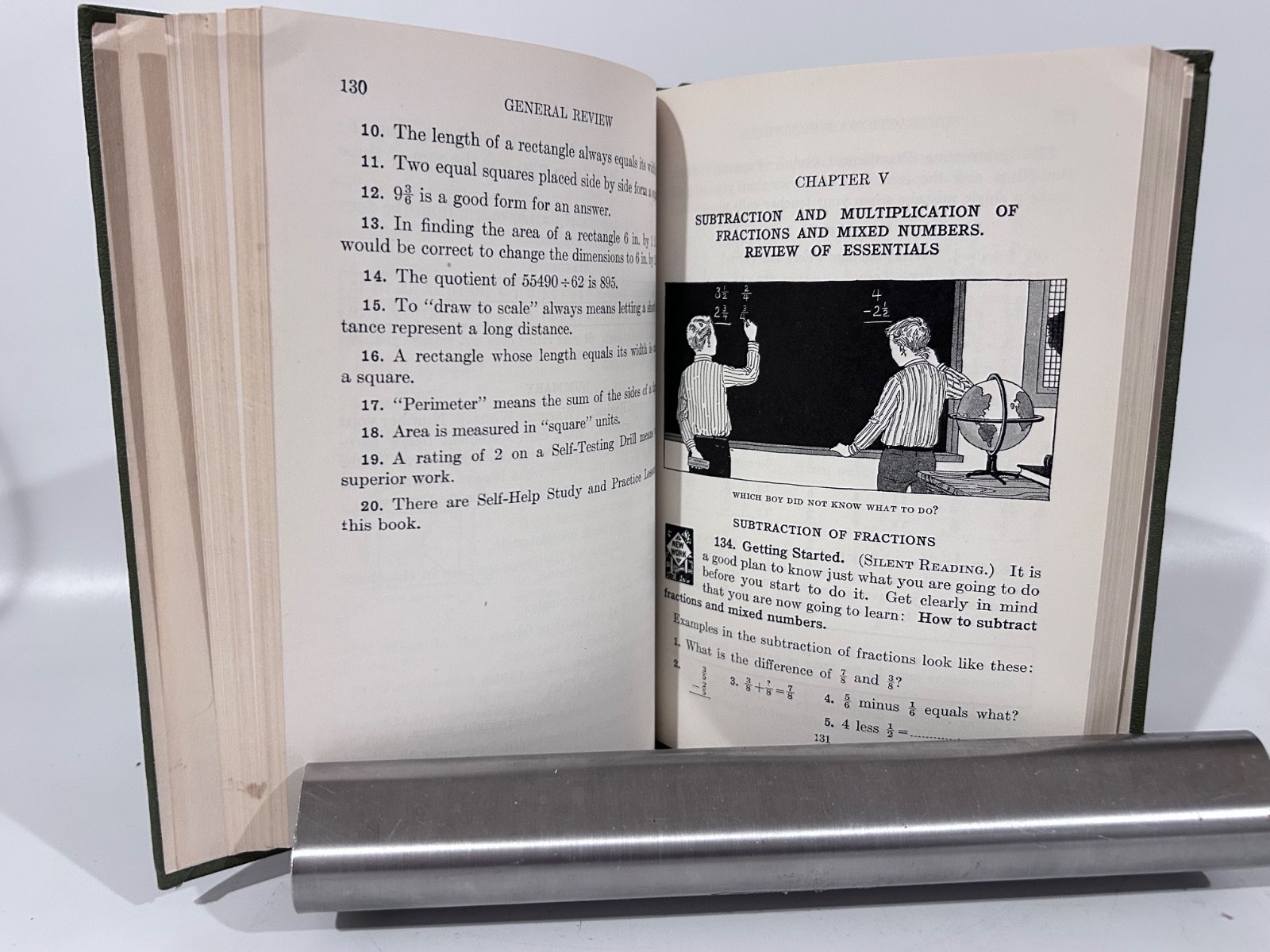 Knight: Standard Service Arithmetics, Scott Foresman 1927, Grade Five
