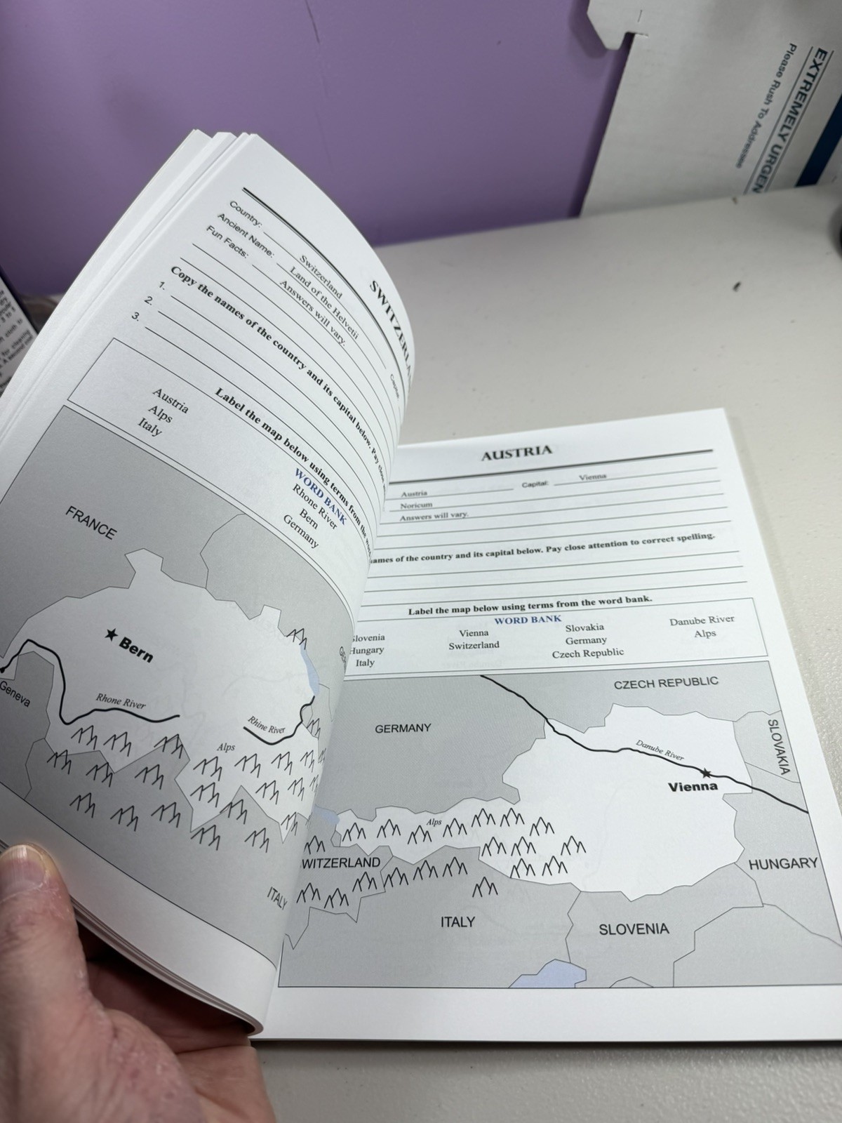 GEOGRAPHY I, TEACHER GUIDE (MIDDLE EAST, EUROPE, AND NORTH By Laura Bateman