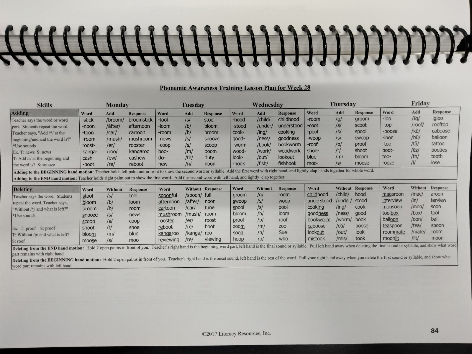 Phonemic Awareness (Primary Version) Michael Heggerty