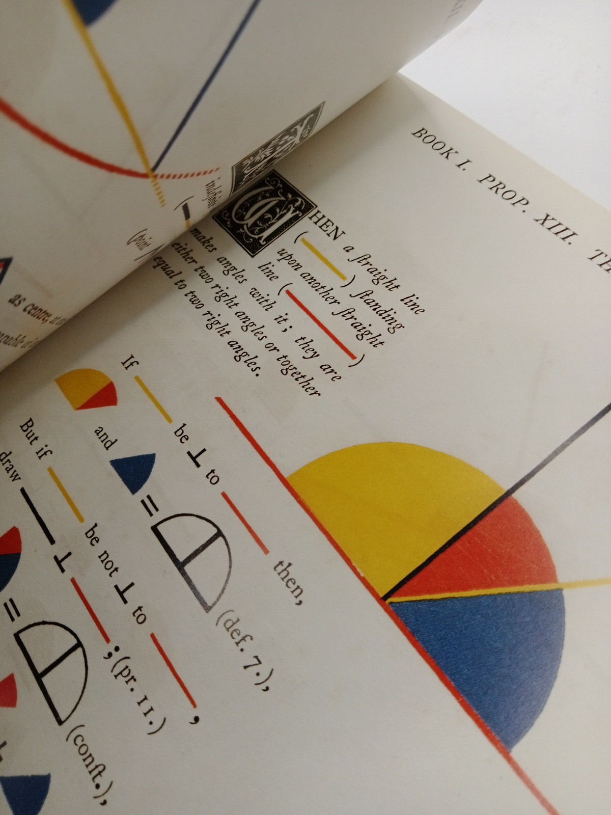 Oliver Byrne. the First Six Books of the Elements of Euclid by Werner…