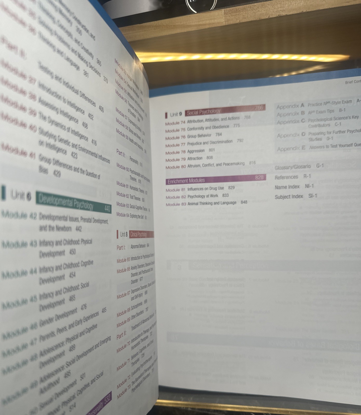 Myers Psychology AP Updated Course Framework Third Edition Scientific Biological