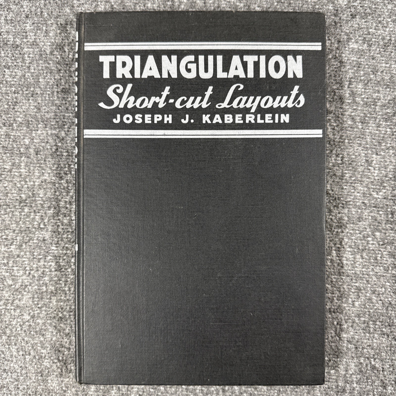 Triangulation Short Cut Layouts Kaberlein Sheet Metal HVAC RARE HC