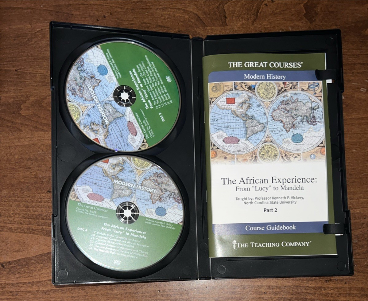 Great Courses: The Teaching Company The African Experience – “Lucy” to Mandela