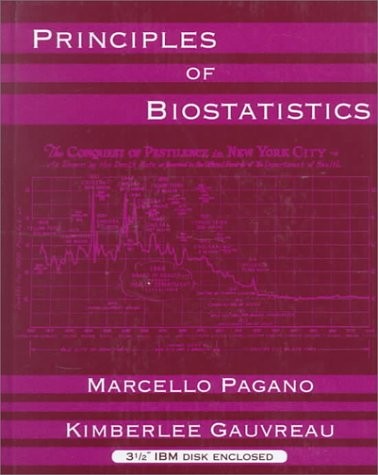 Principles of Biostatistics – hardcover Gauvreau, Kimberlee|Pagano, Marcello