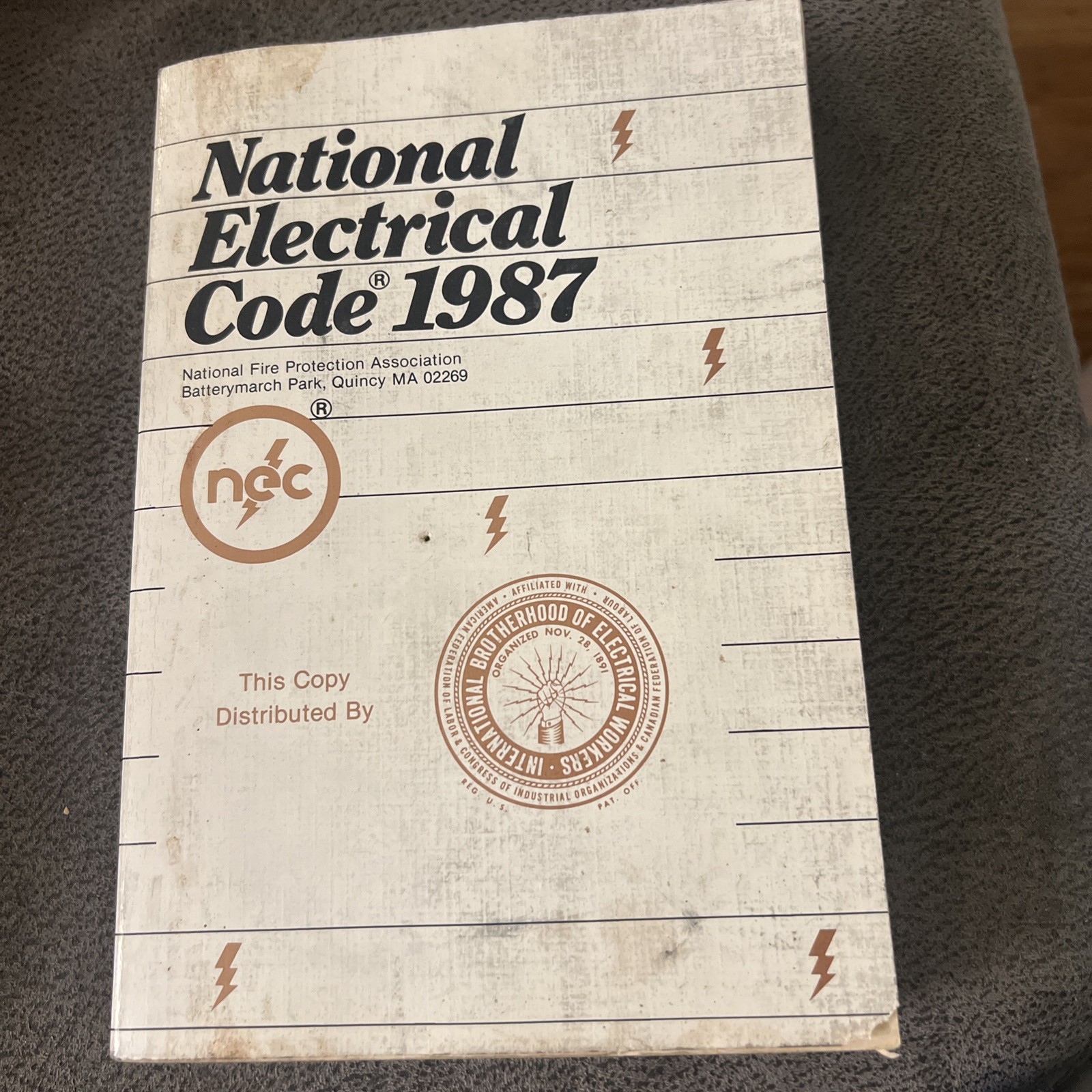 National Electrical Code 1987 by National Fire Protection Association Paperback