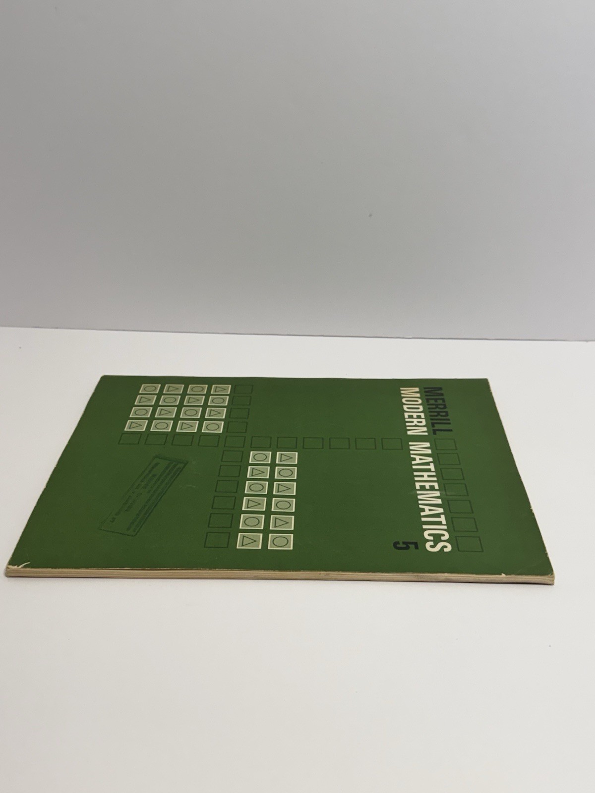 Vintage Merrill Modern Mathematics 5 Book