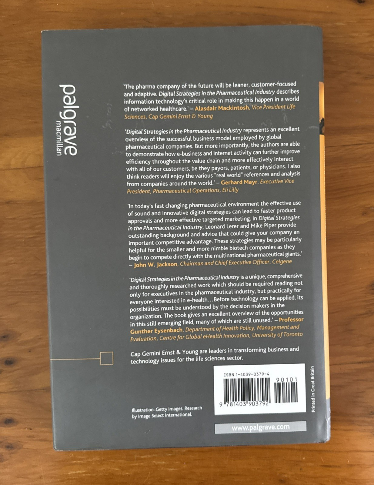 Digital Strategies in the Pharmaceutical Industry by L Lerer HCDJ