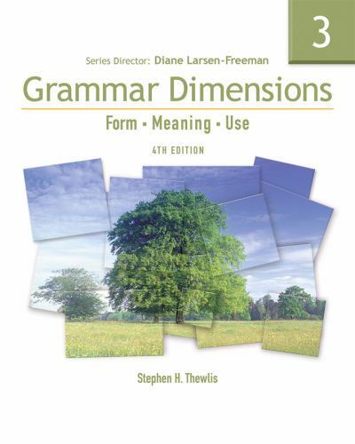 Grammar Dimensions: Form, Meaning, Use Ser.: Grammar Dimensions 3 Vol. 3 :…