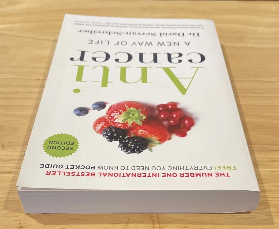 Anticancer: A New Way of Life David Servan-Schreiber PB Book + Pocket Guide