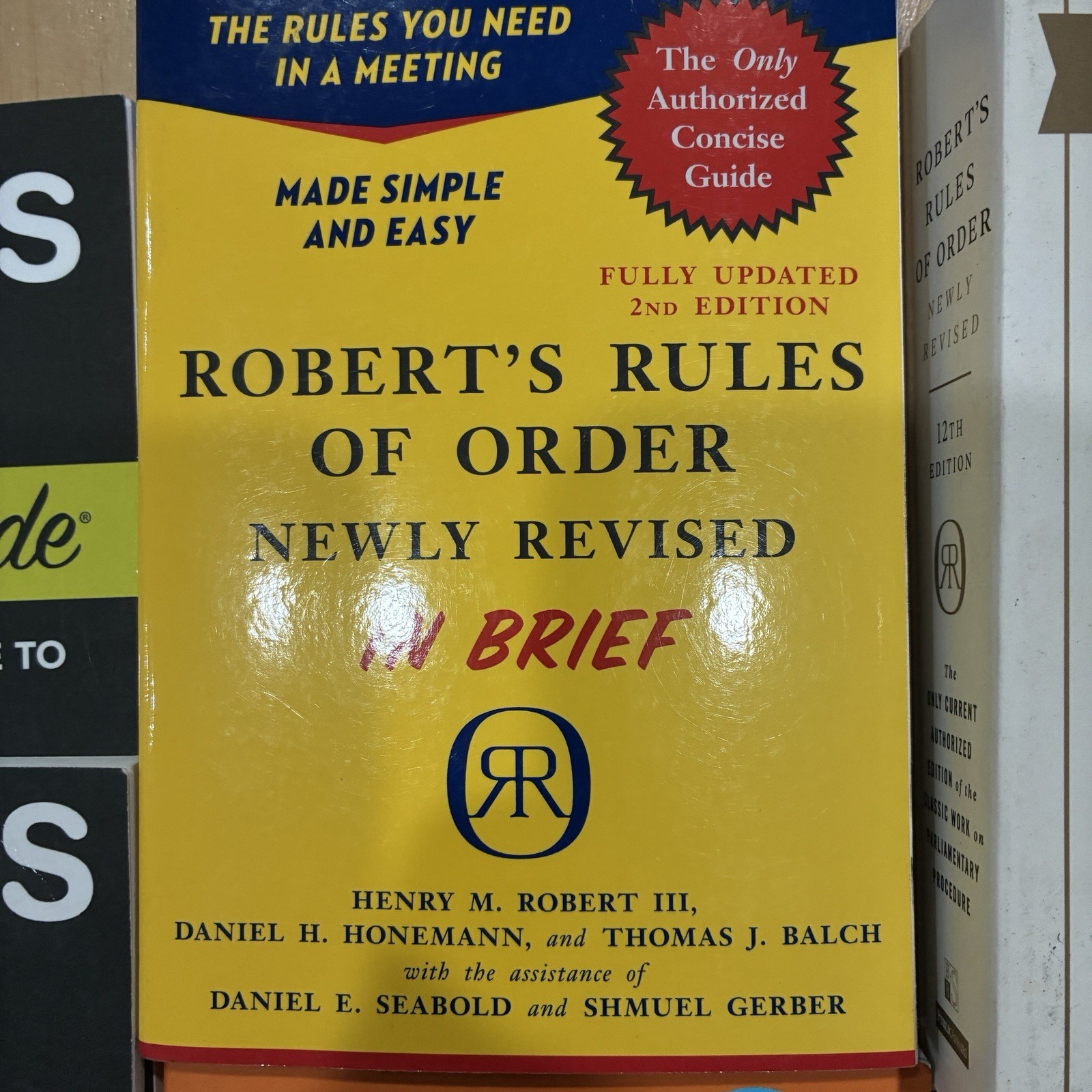 Robert’s Rules Of Order Book Lot 6 Books 12th Edition In Brief QuickStart
