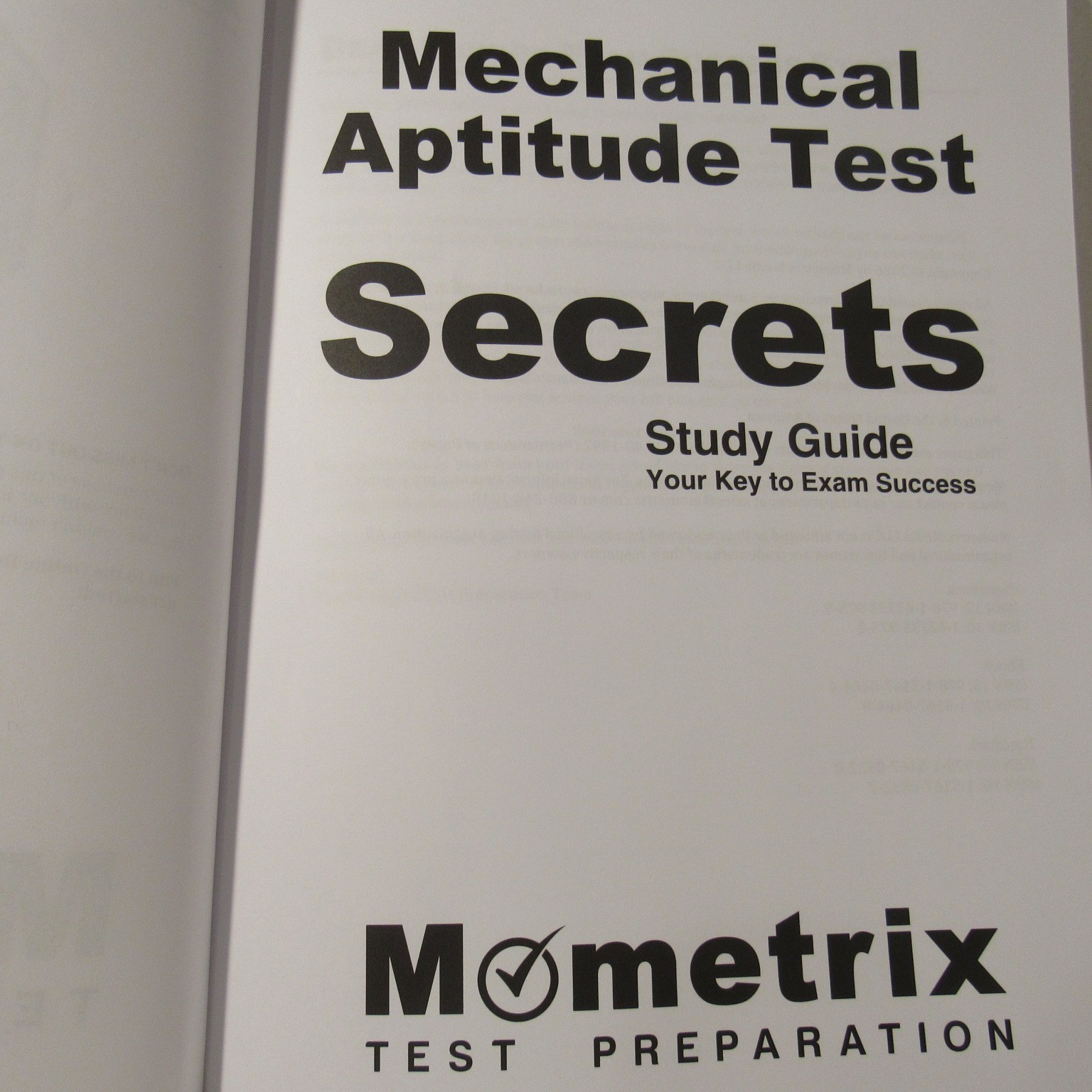 Mometrix (PB-2026) MECHANICAL APTITUDE TEST Secrets Study Guide Preparation