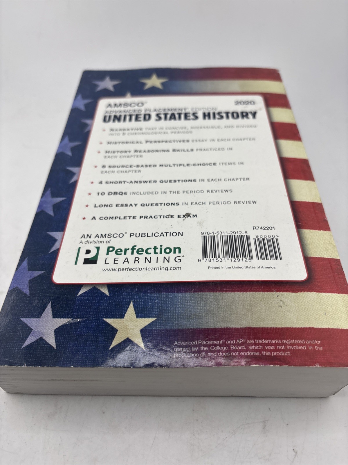 Advanced Placement United States History, 2020 Edition – Paperback – VERY GOOD