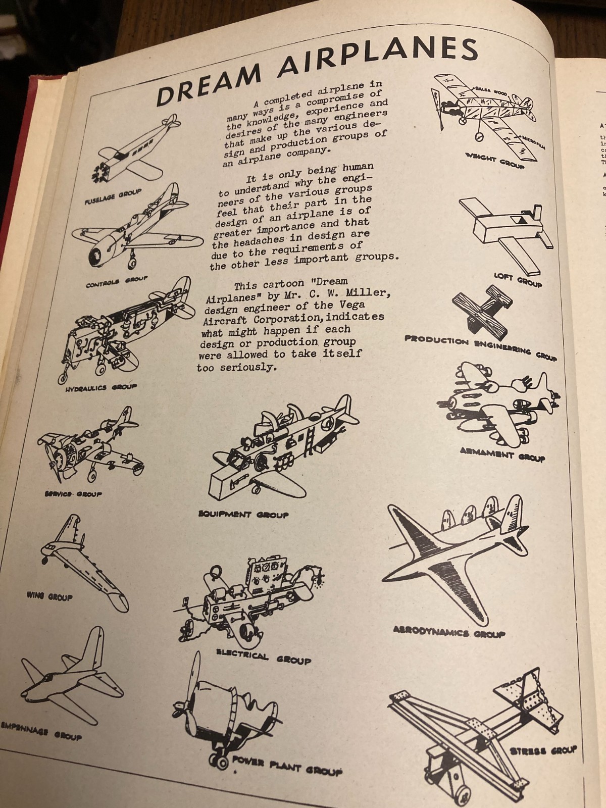 Analysis And Design of Airplane Structures By E.F. Bruhn 1943 Vintage HC
