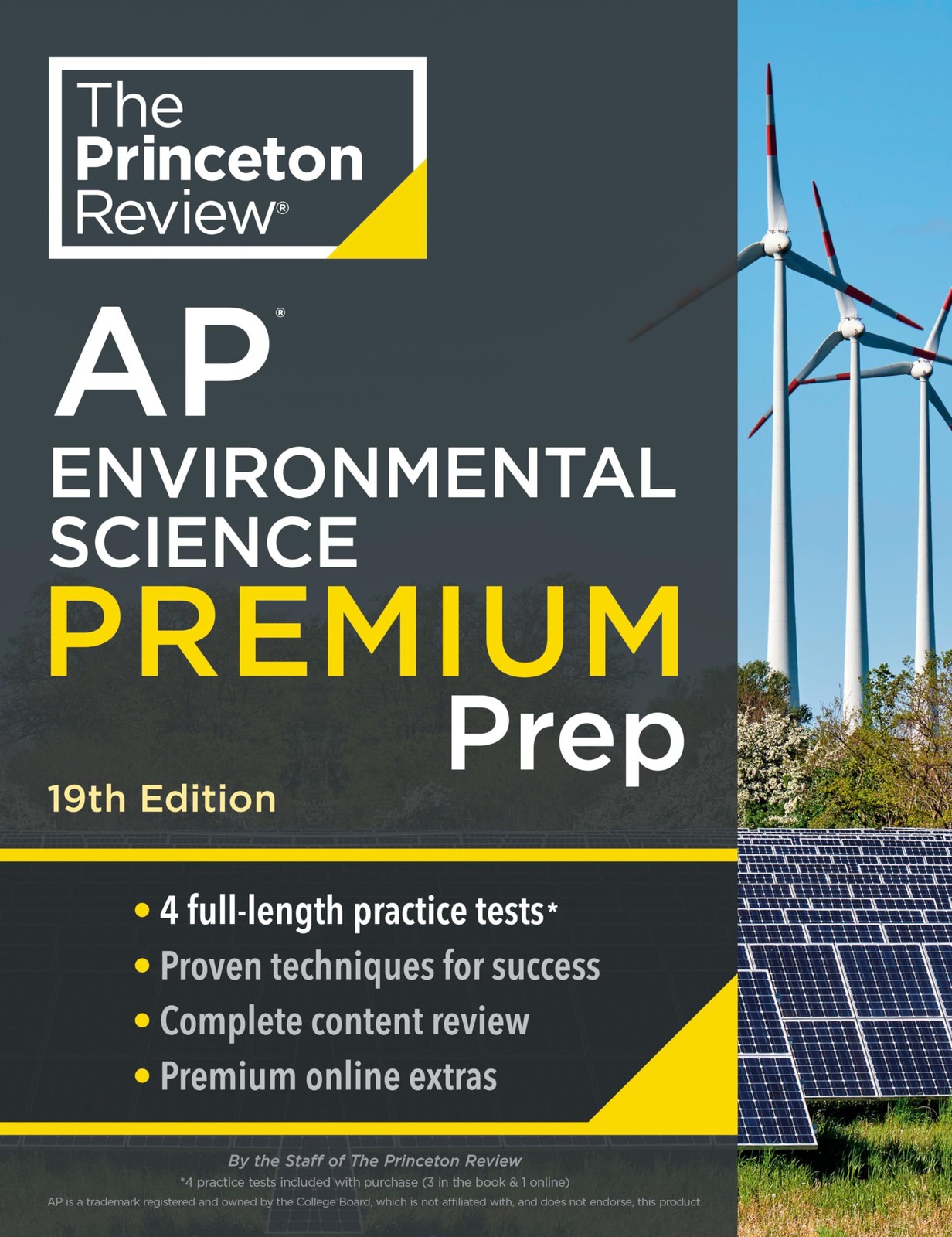 Princeton Review AP Environmental Science Premium Prep, 19th Edition: 4 Prac…