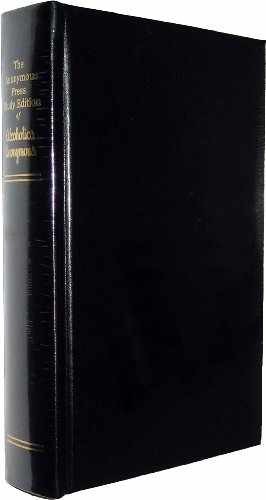 The Anonymous Press Study – Leather Bound, by Alcoholics Anonymous – Very Good