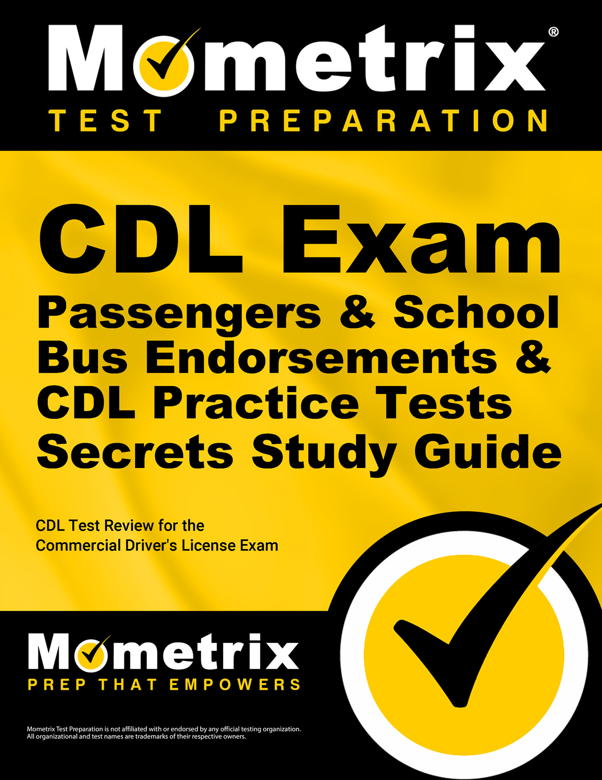 CDL Exam Secrets – Passengers & School Bus Endorsements & CDL Practice Tests