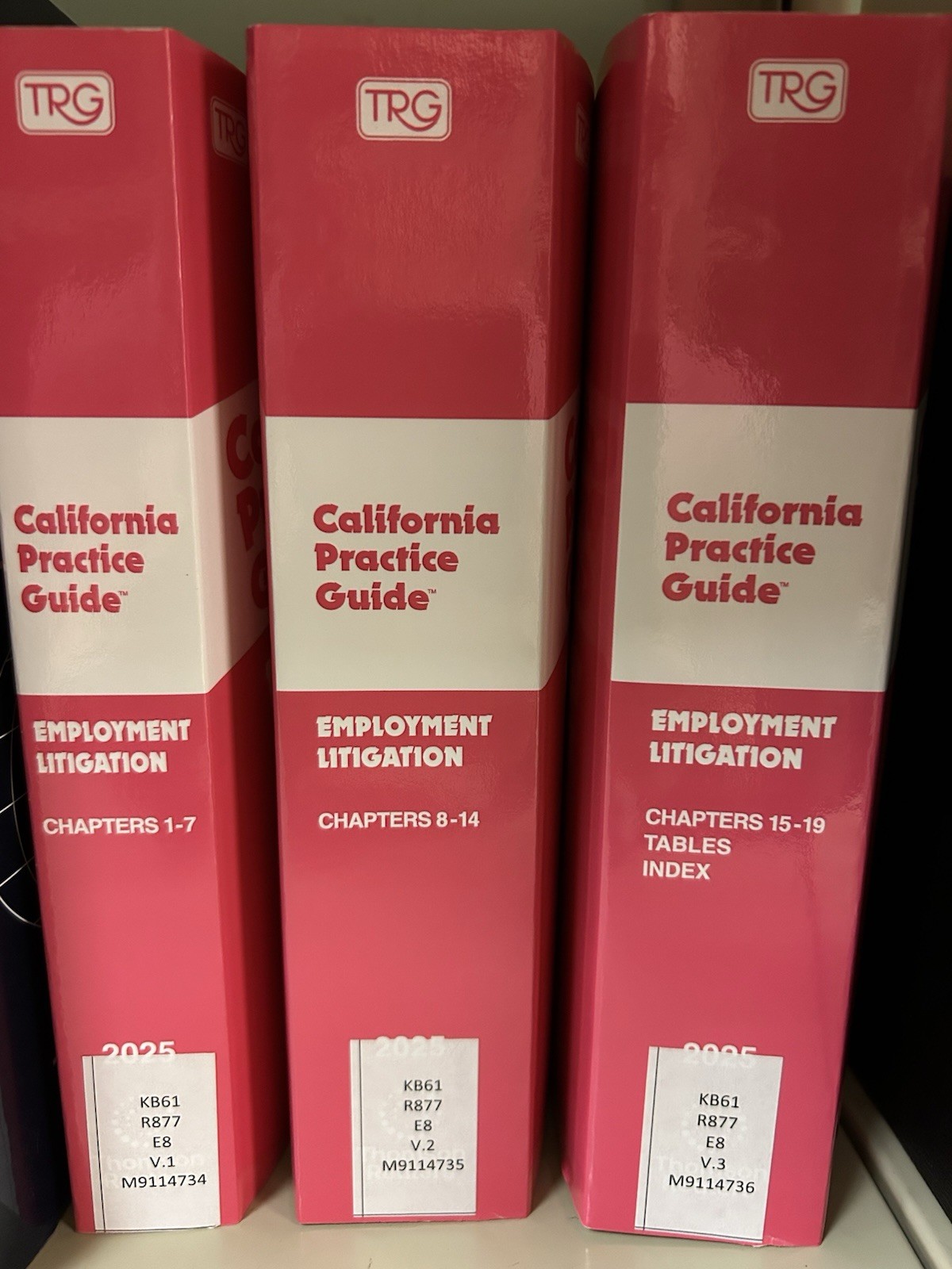 California Practice Guide Employment Litigation 2025 Rutter Group
