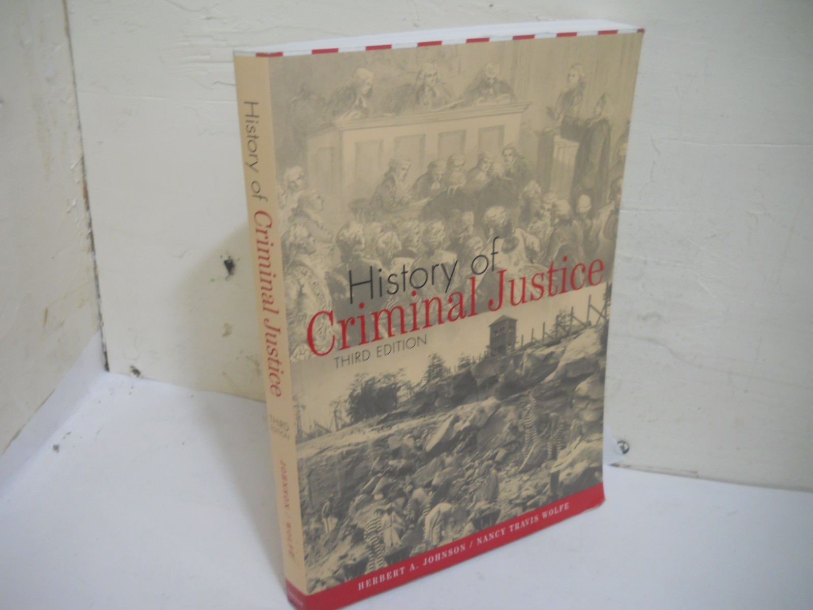 History of Criminal Justice 3rd Ed. ~ Fine TPB unused~ Ships Promptly