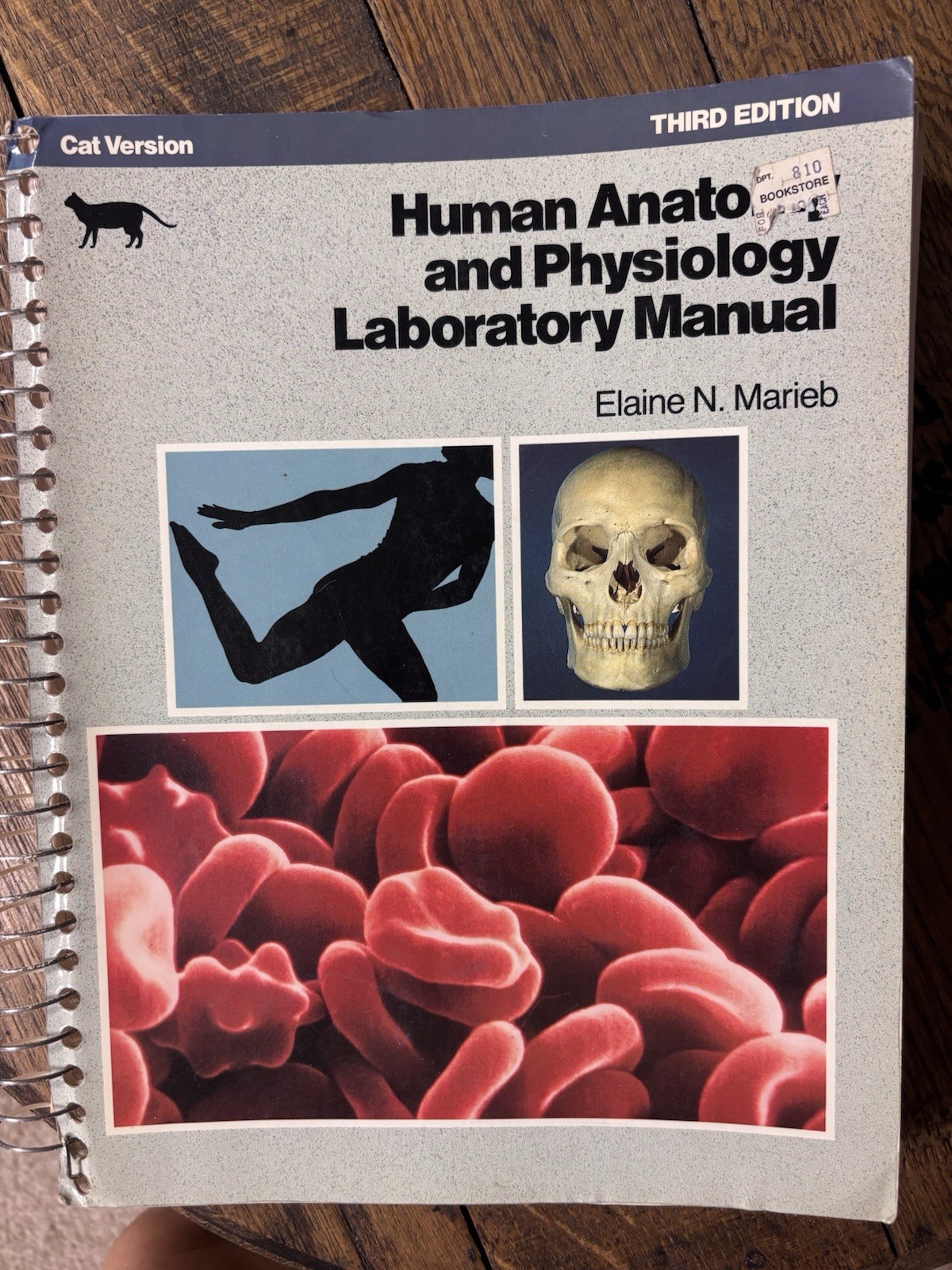Elaine N. Marieb Human Anatomy & Physiology Lab Manual Cat Version 3rd Spiral