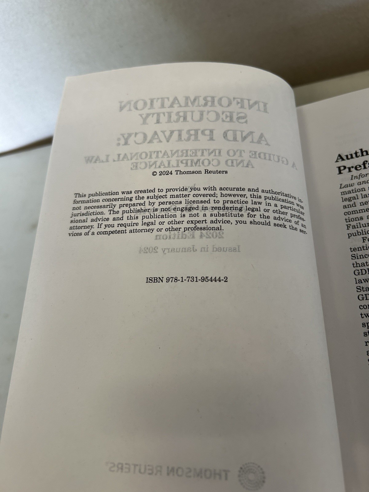 Information Security and Privacy – Guide to International Law 2024 Edition