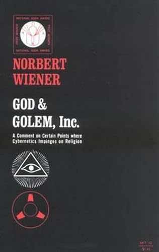 God and Golem, Inc.: A Comment on – Paperback, by Wiener Norbert – Very Good