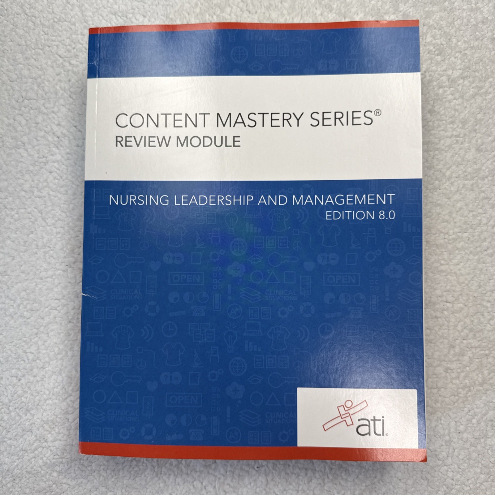 ATI Content Mastery Series RN Nursing Review Modules 8 Books ~ Various Editions