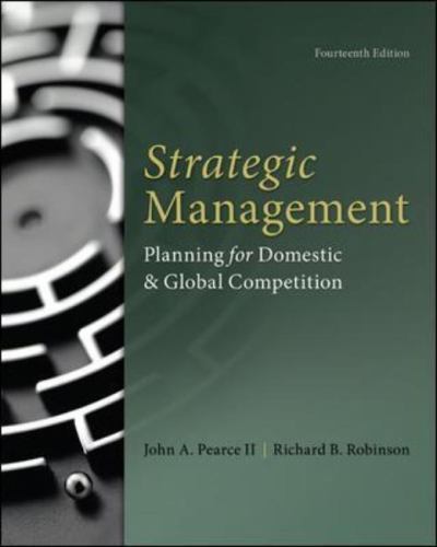 Strategic Management – 0077862511, John Pearce, hardcover