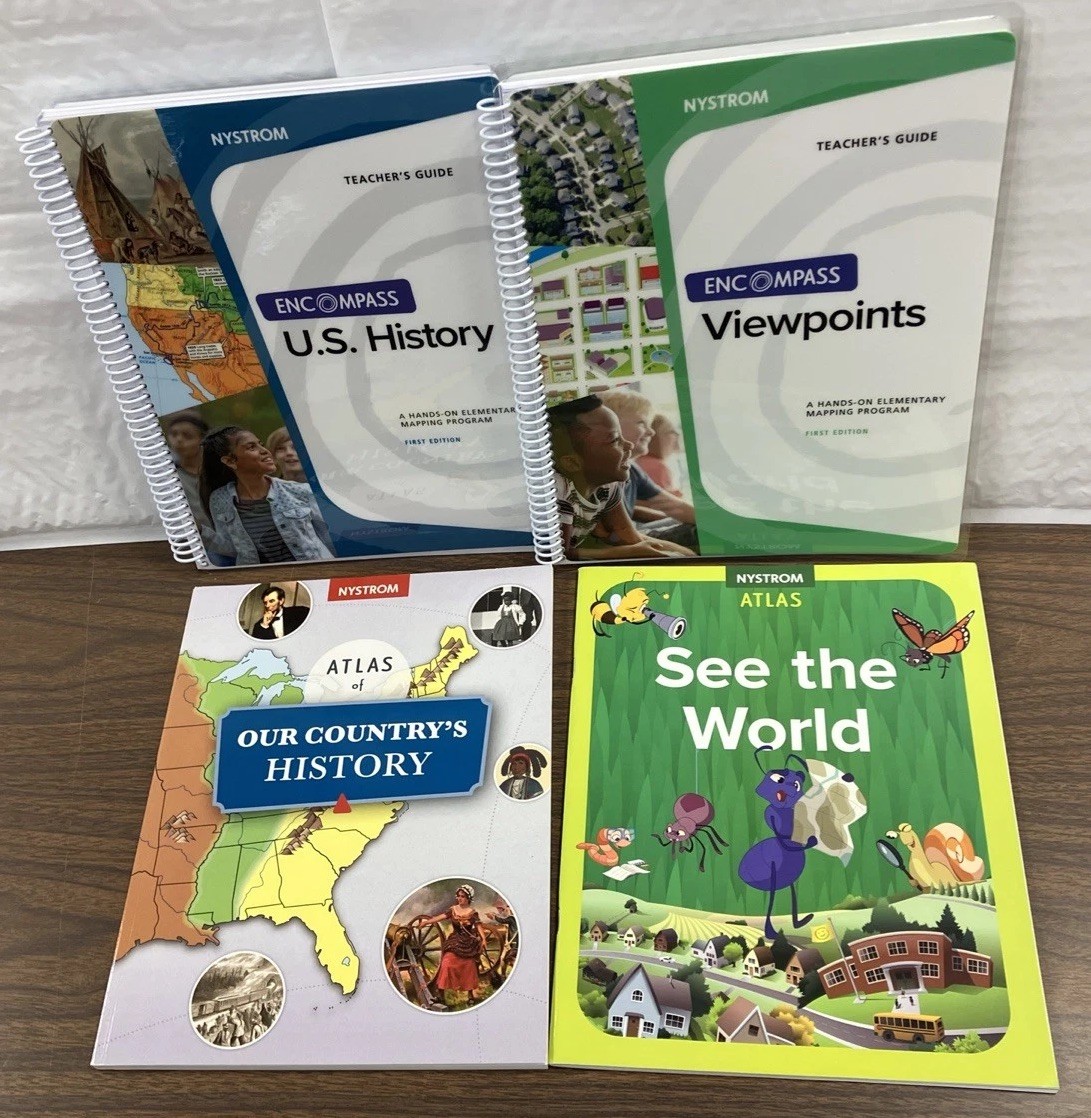 LOT Nystrom Encompass Elementary School Mapping Program Teacher’s Guide Atlases