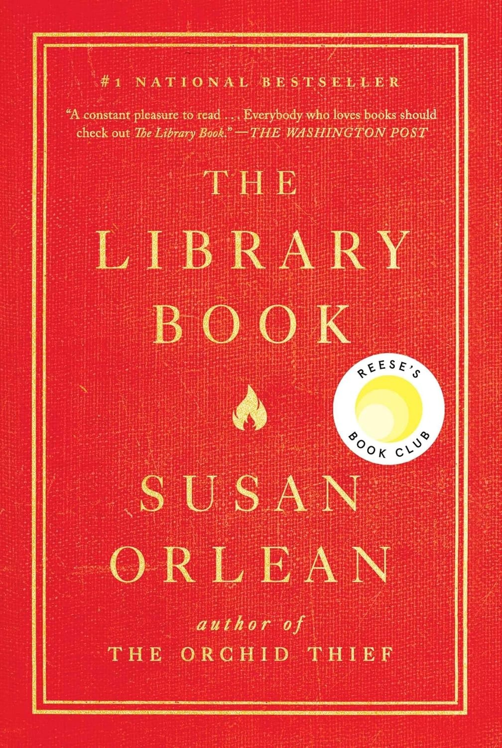Library Book Paperback by Susan Orlean