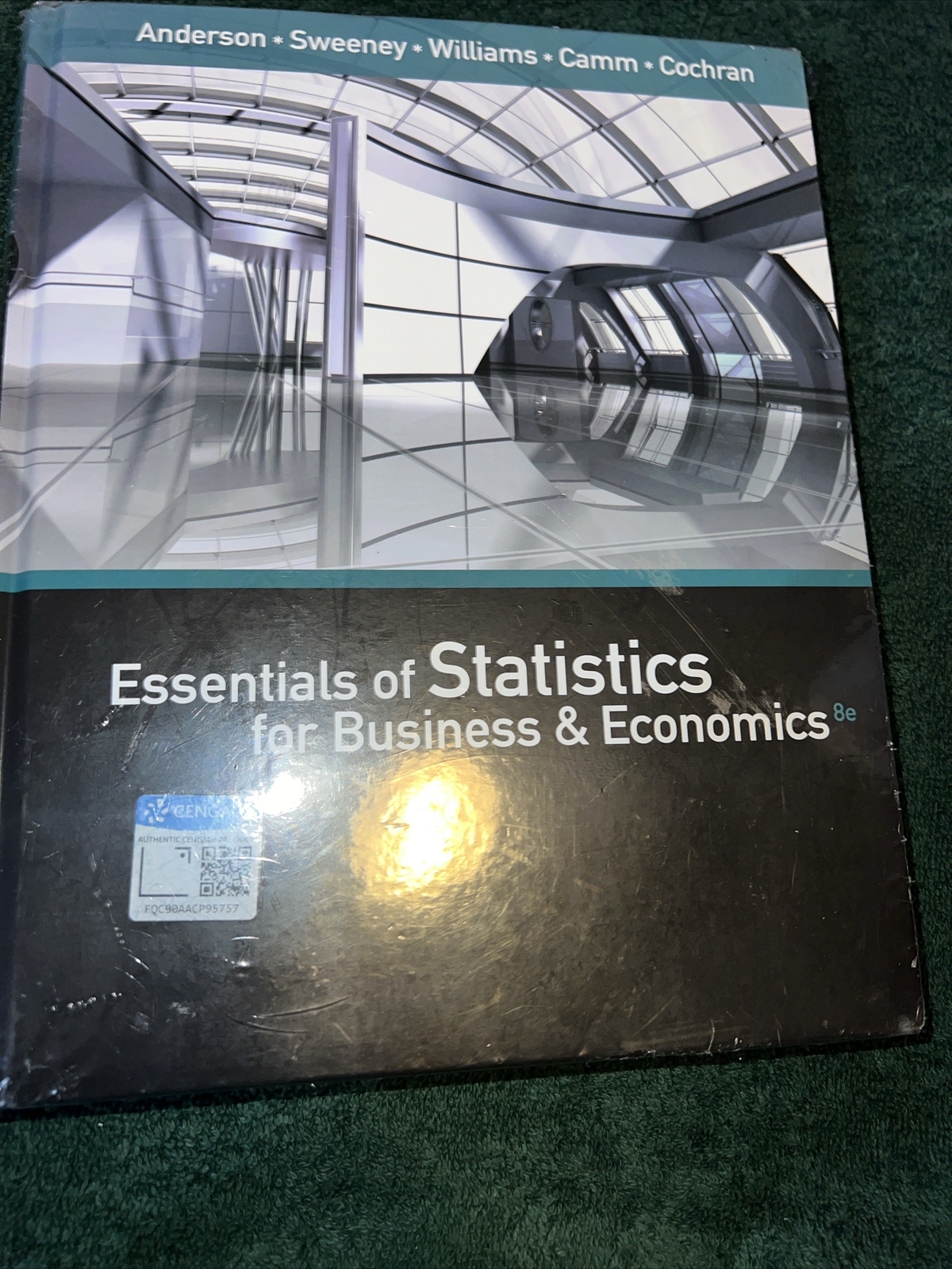 Essentials of Statistics for Business and Economics 8e Authentic Cenage