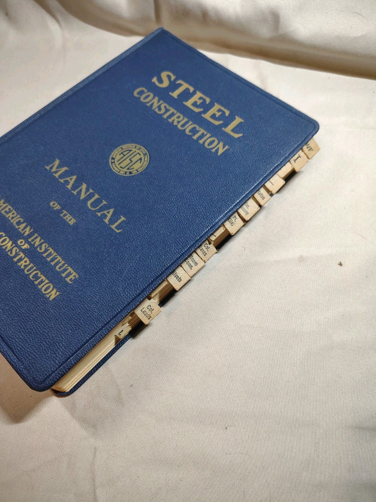 Steel Construction Manual 5th Edition by AISC 1956 Nineteenth Printing