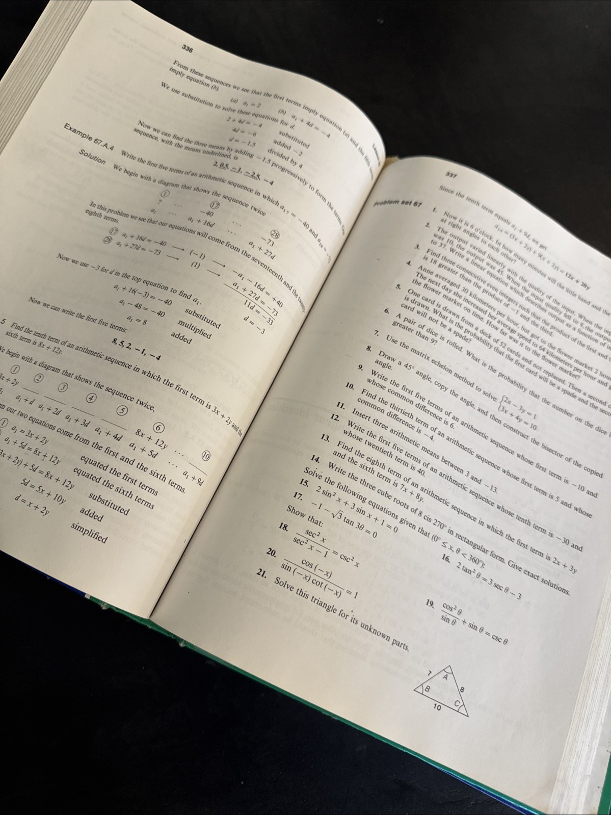 Saxon Advanced Mathematic Set Of 4 Books