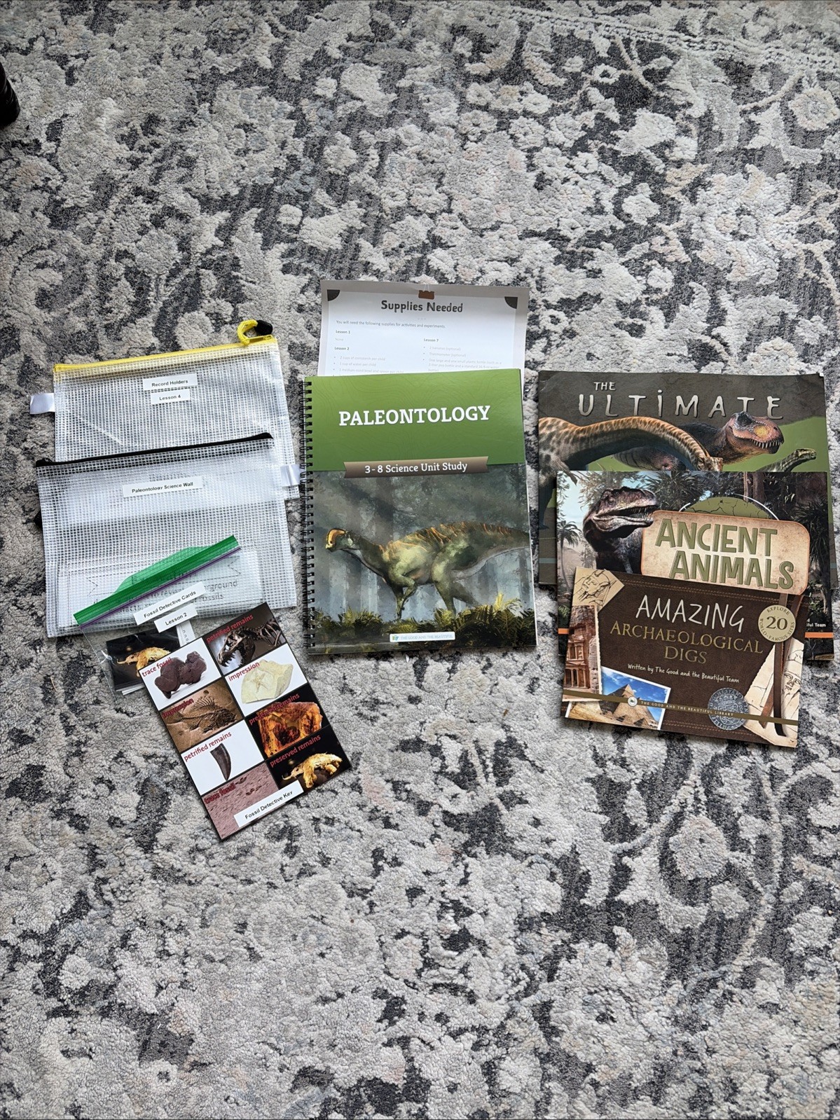 The Good the Beautiful Paleontology 3-8 Science Unit Set