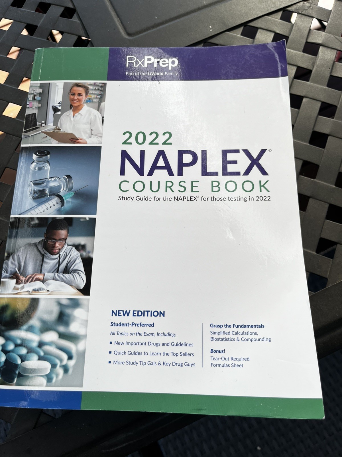 RxPrep 2022 NAPLEX Course Book by RxPrep (2021, Trade Paperback)