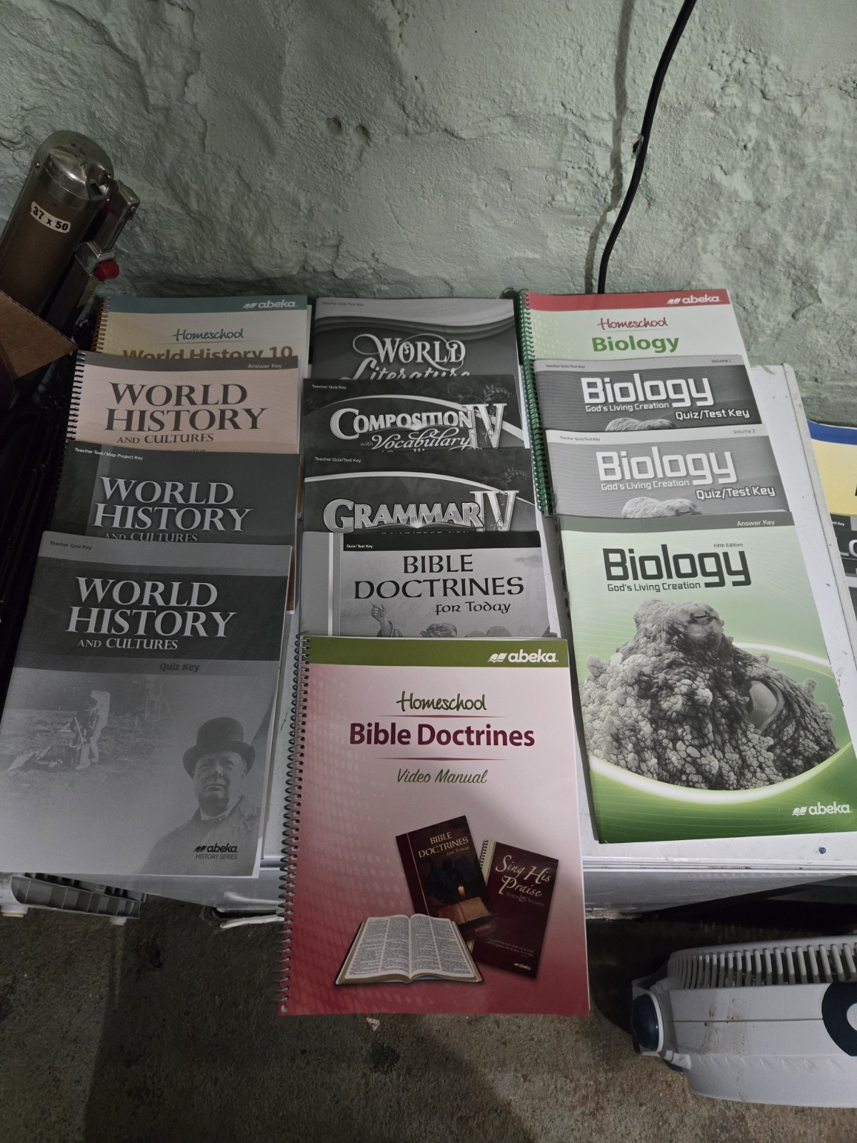 Abeka 10th Grade Curriculum Teachers Books – LOT #3