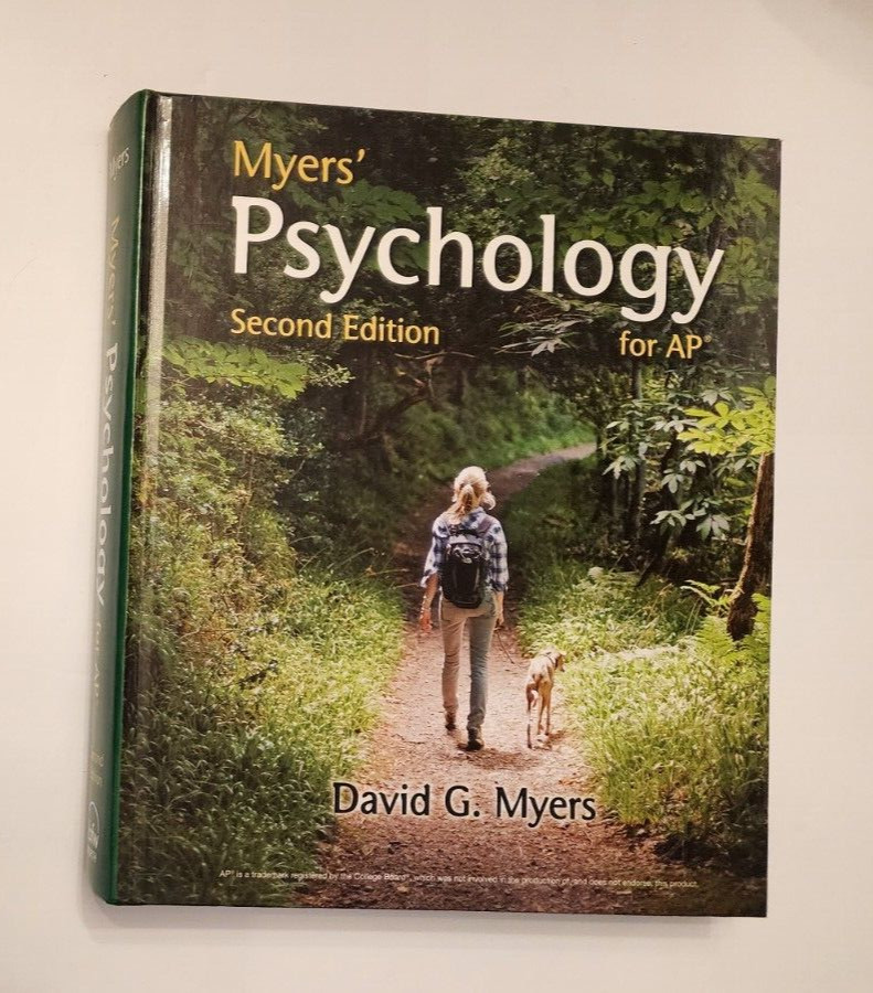 Myers’ Psychology for AP 2nd Edition Textbook- Like New
