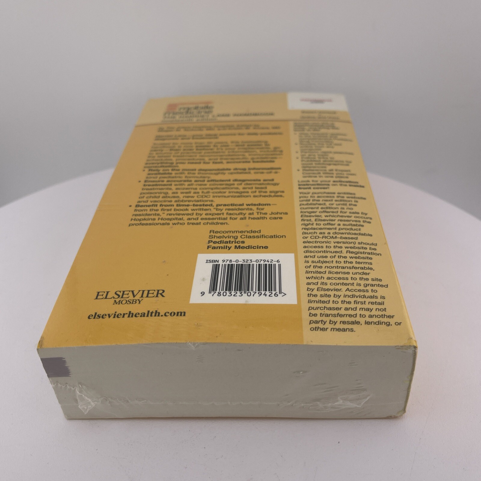 The Harriet Lane Handbook Johns Hopkins, Nineteenth Edition ~ New