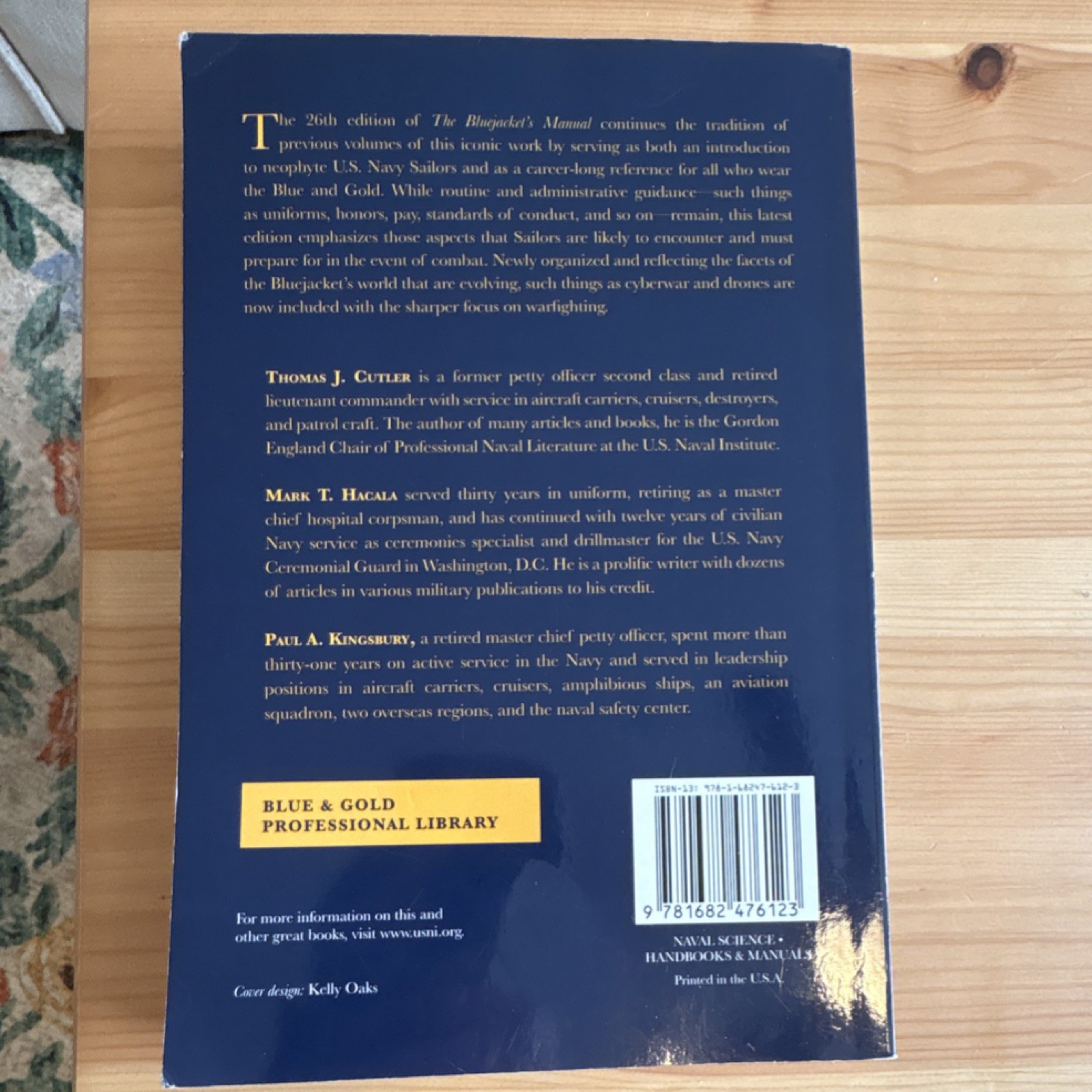 The Bluejacket’s Manual 26th Ed Naval Institute Press Cutler Military Guide