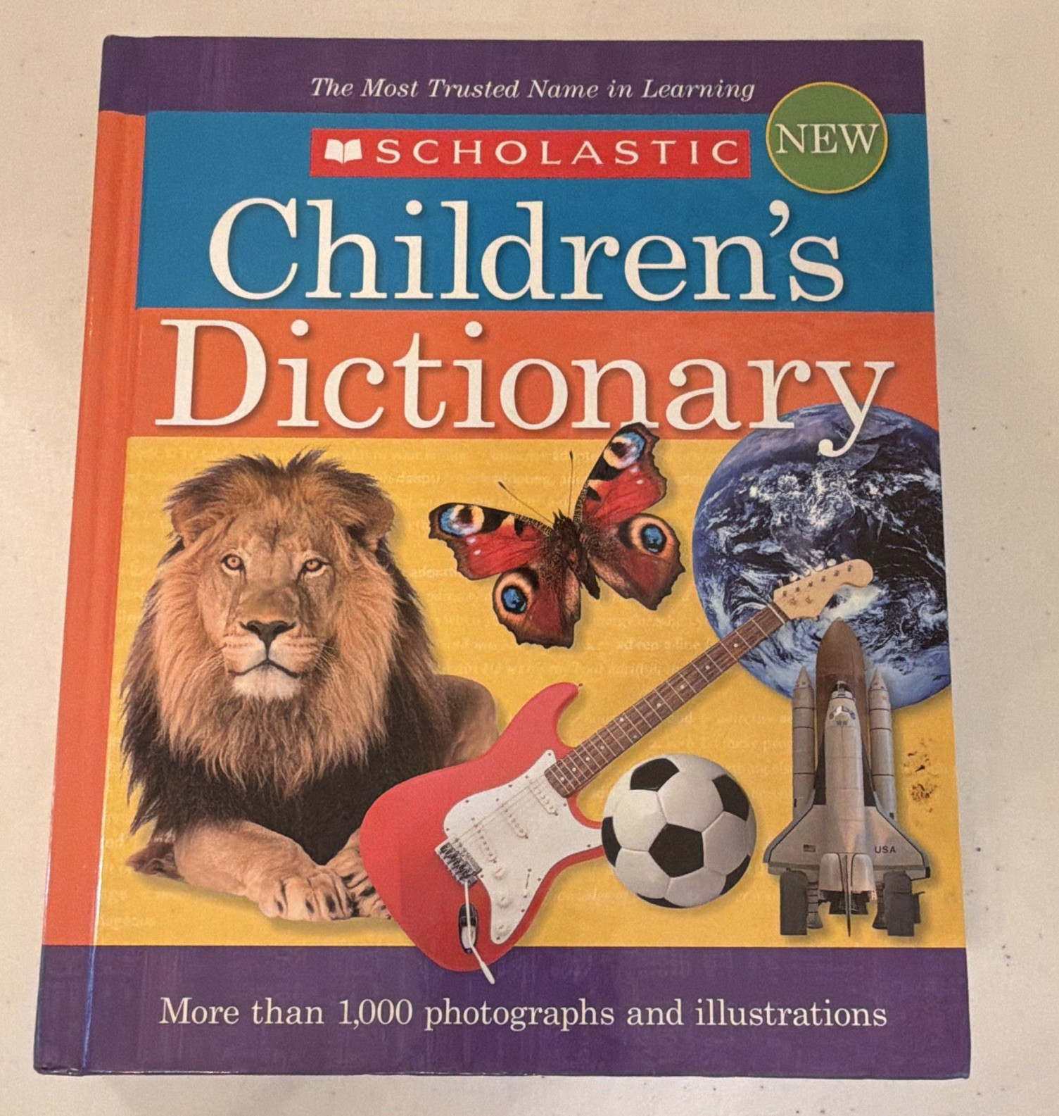 Scholastic Children’s Dictionary Illustrated Hardcover English 2008