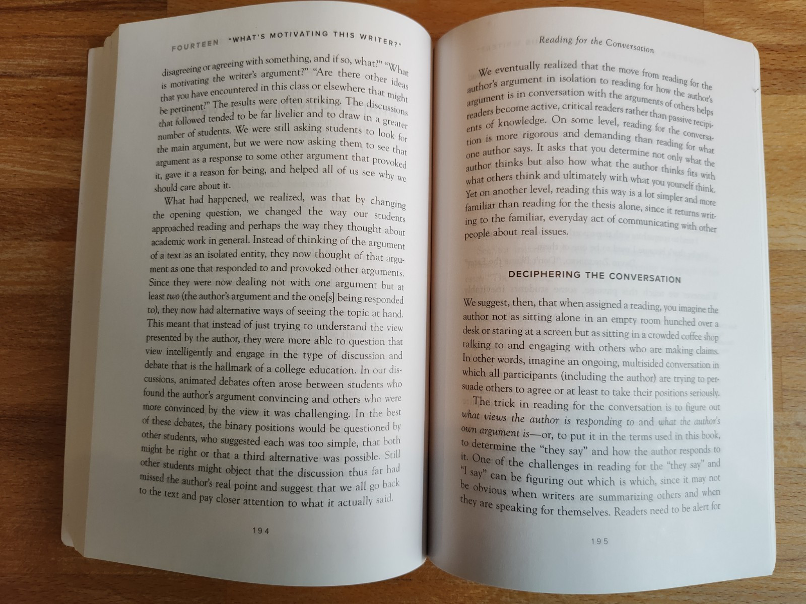 They Say I Say by Cathy Birkenstein and Gerald Graff (6th edition, 2024)