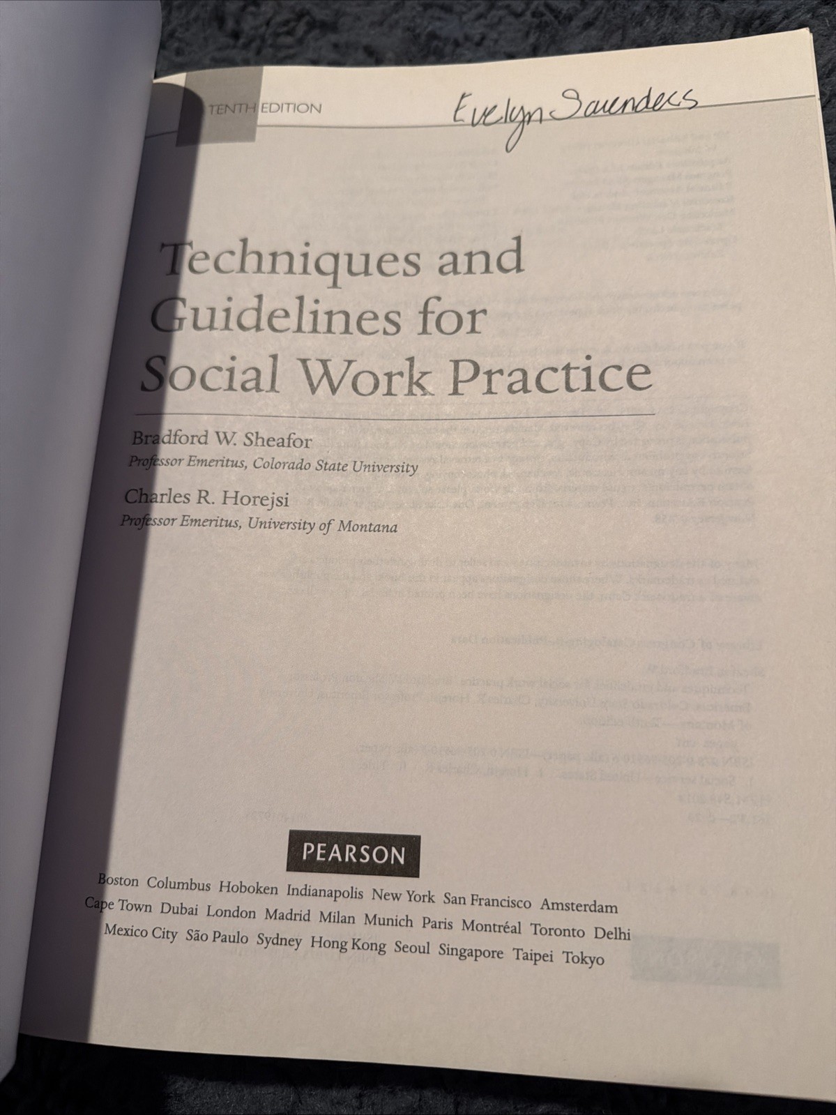 Techniques and Guidelines for Social Work Practice C-351
