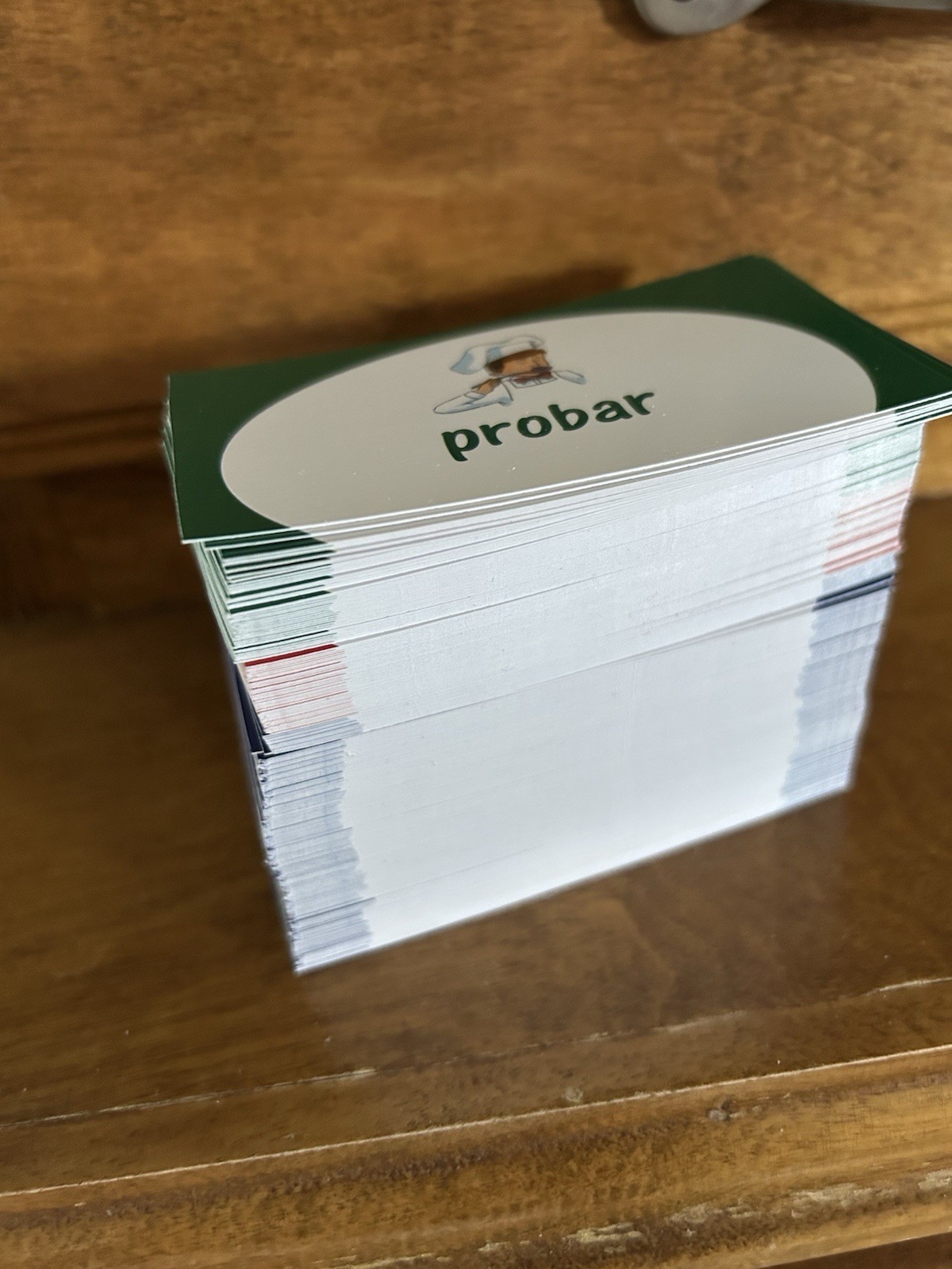 Spanish Vocabulary Flashcards for Language Learning 250 Count New Open Box