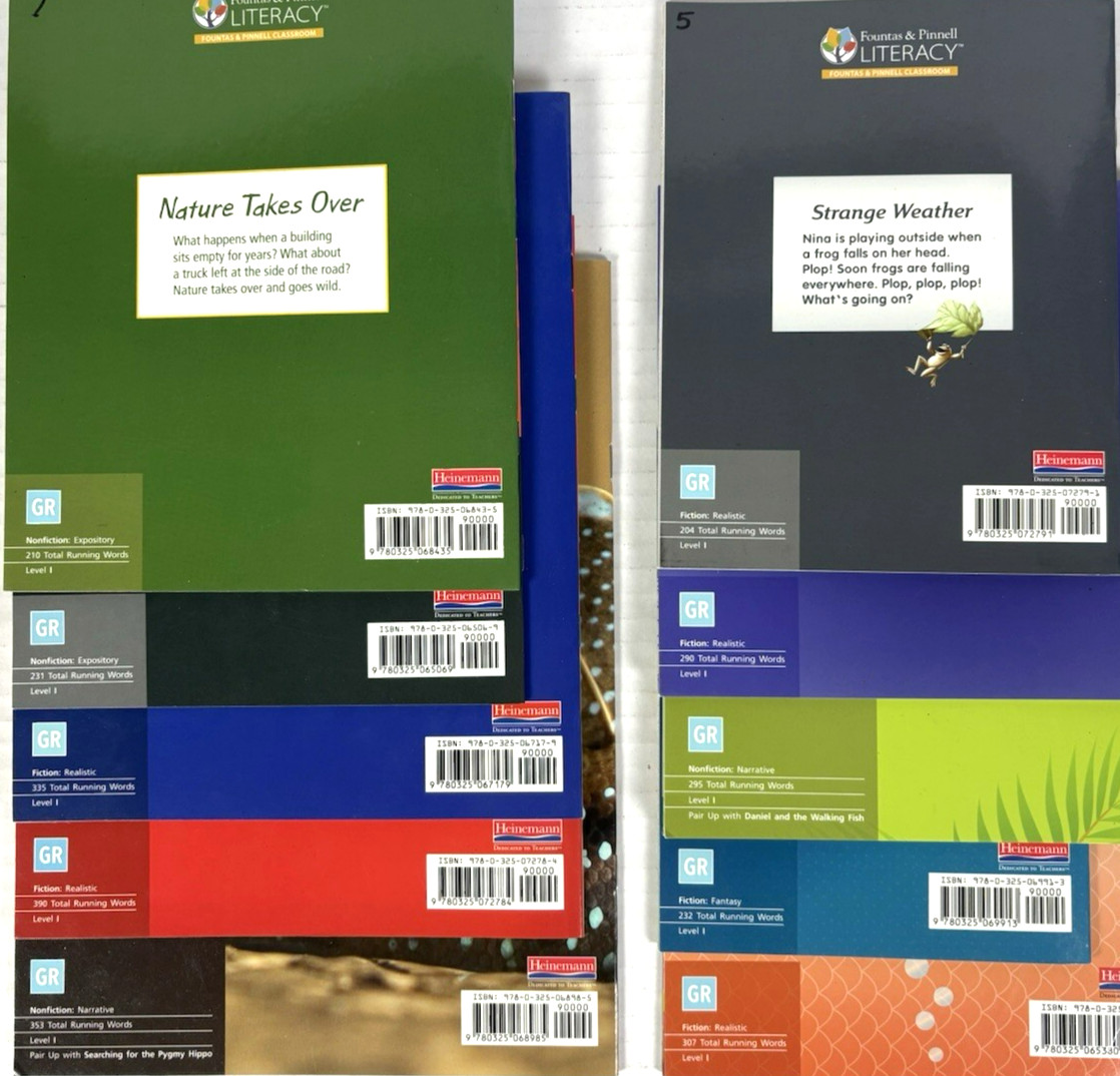 FOUNTAS & PINNELL 3rd Grade Level I-S Guided Readers Complete 200-Book Library
