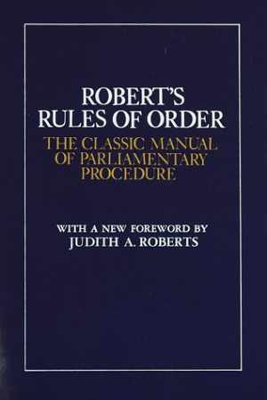 Robert’s Rules of Order: The Classic – Hardcover, by Robert Henry – Acceptable